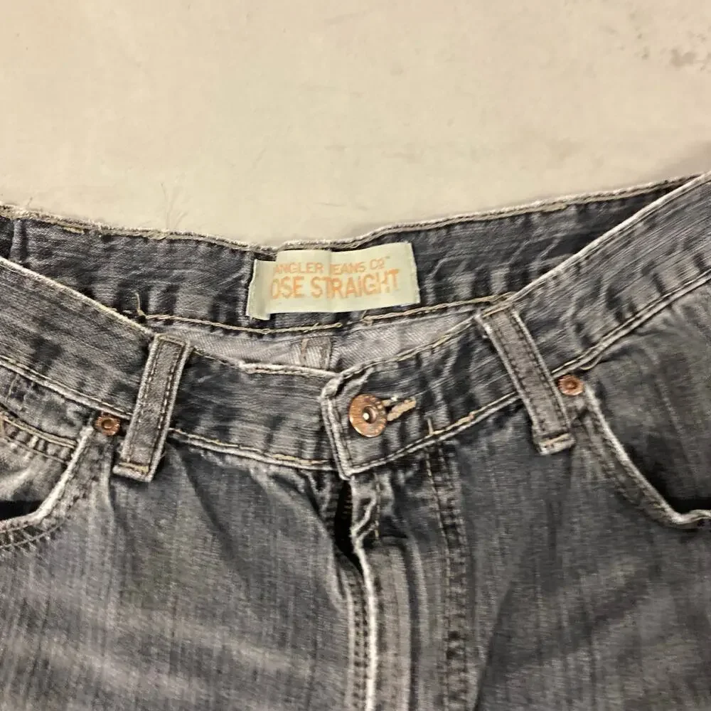 Y2K faded wrangler loose fit Jeans 34x32